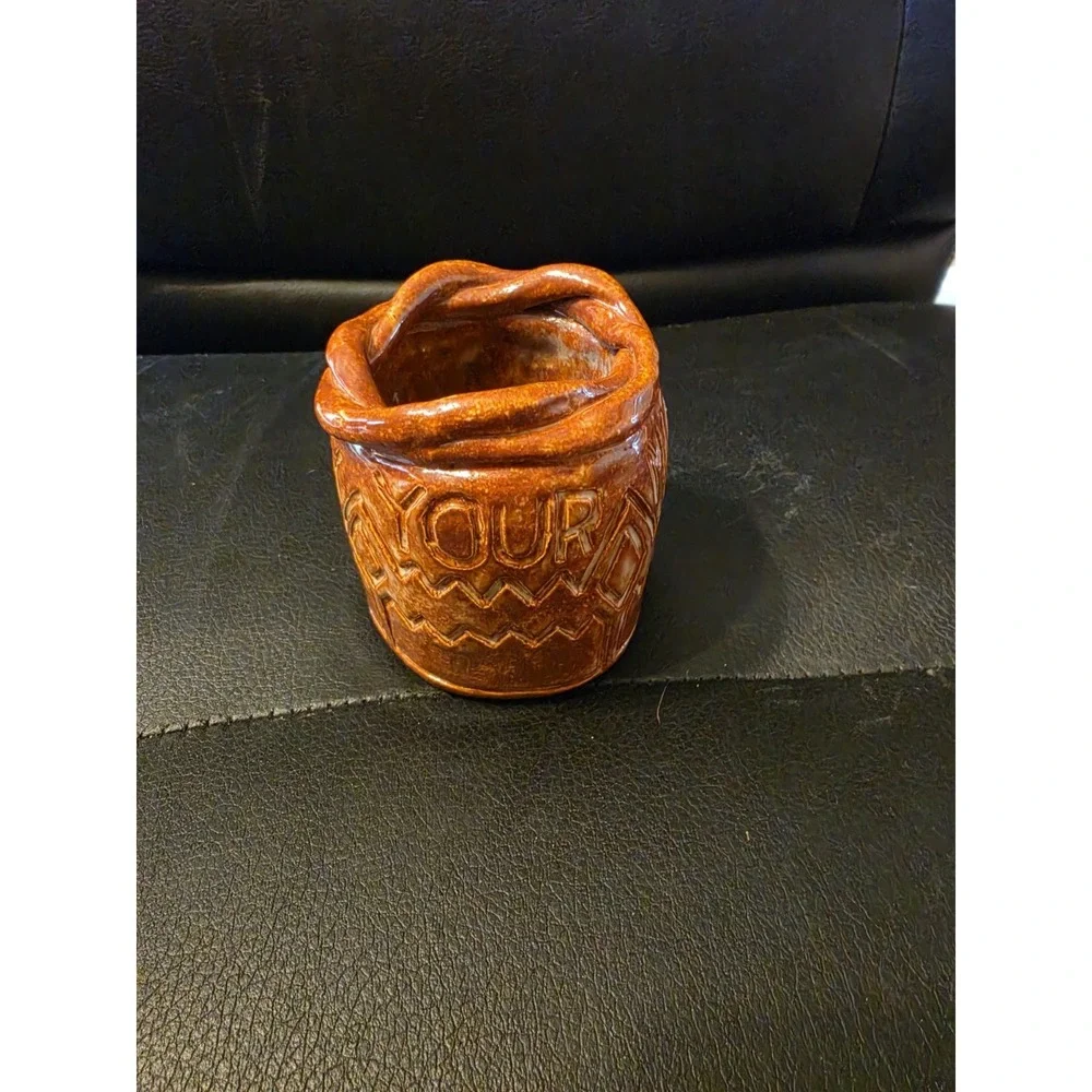 Handmade Pottery Small Vase Or Pot 